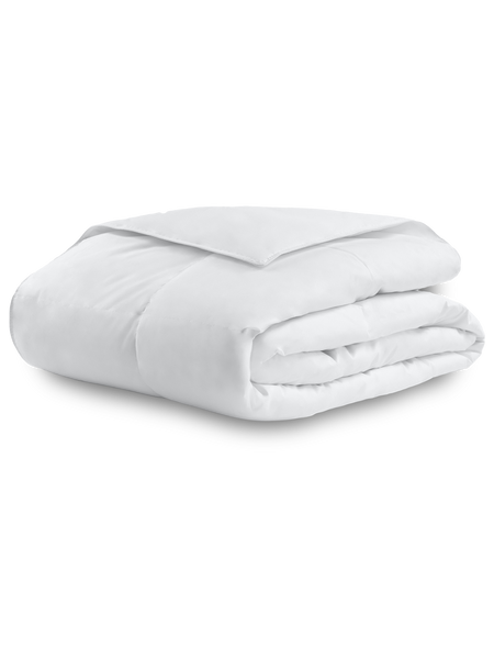 Four Seasons Lightweight Duvet, white, down-filled, for warmer months