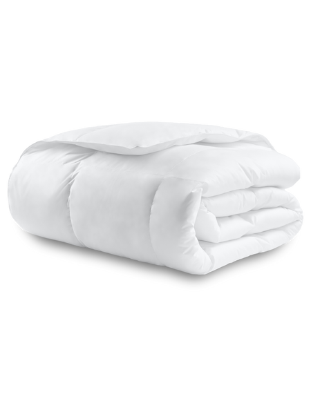 Four Seasons Down Alternative Duvet, white, polyester, baffle box construction